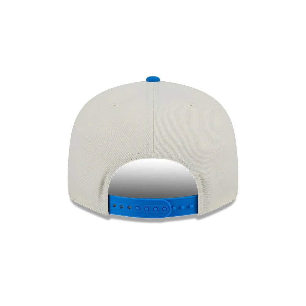 Oklahoma City Thunder Hat - Script Chrome White OTC 2-Tone NBA 9Fifty Snapback Cap - New Era